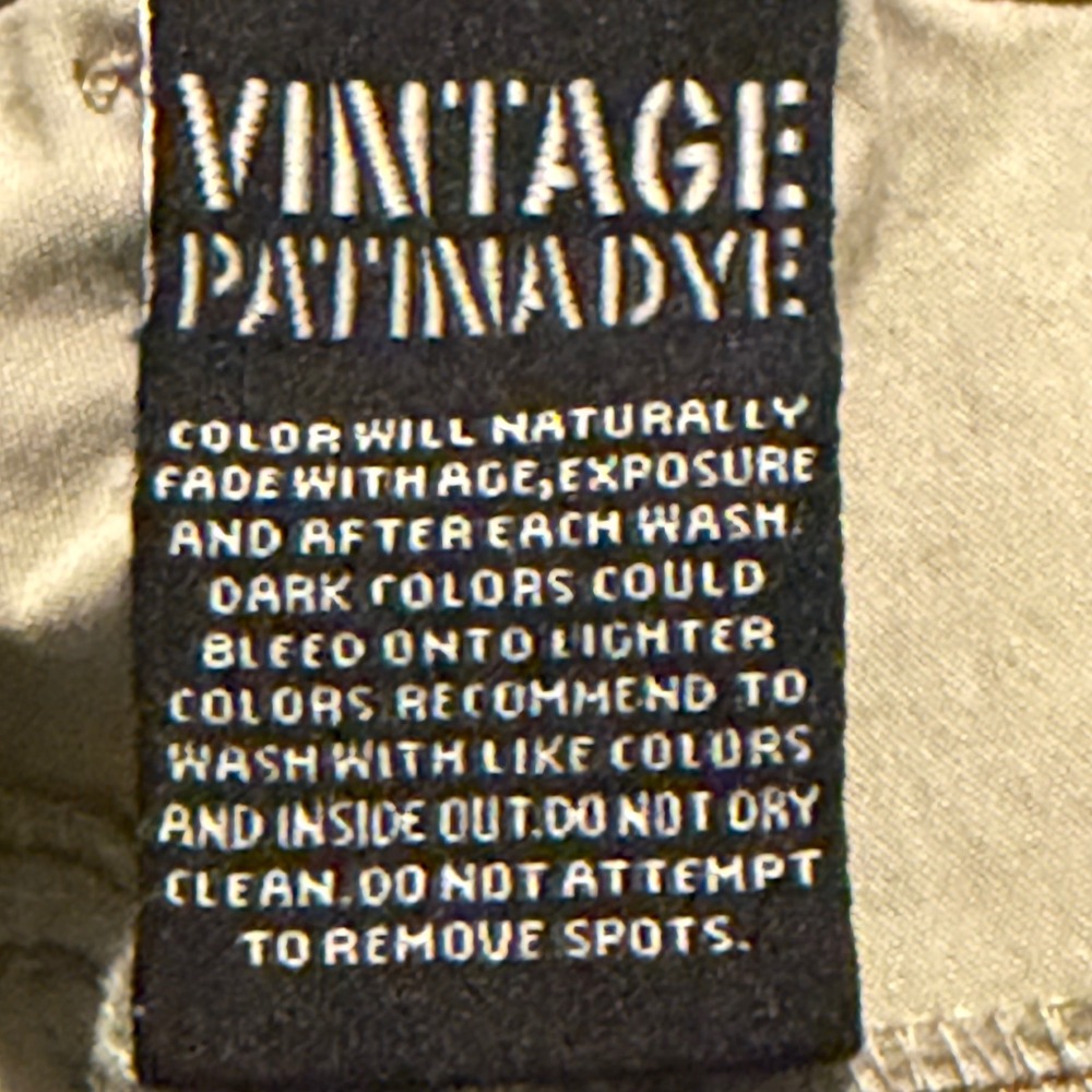 Kuhl Revolvr Khaki Tan Vintage Patina Dye Hiking Work Pants Mens Size 32x32 - Picture 5 of 14